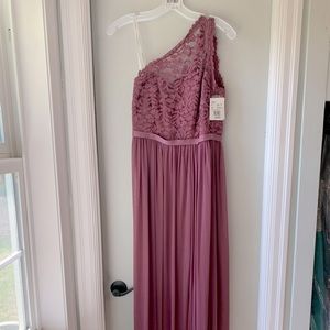 David’s Bridal Bridesmaid Dress in Chianti